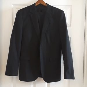 H&M men's black suit. Size 36R